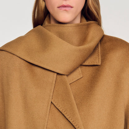 Sandro Oversized Wool Coat