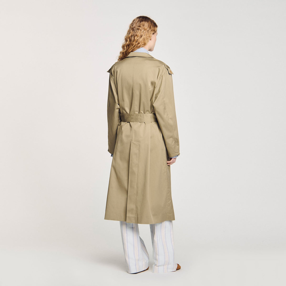 Sandro Belted trench coat