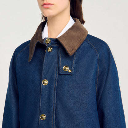 Sandro Denim workwear jacket
