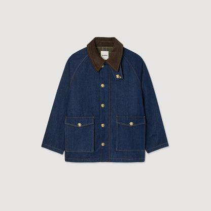 Sandro Denim workwear jacket