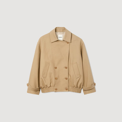Sandro Short oversized trench coat