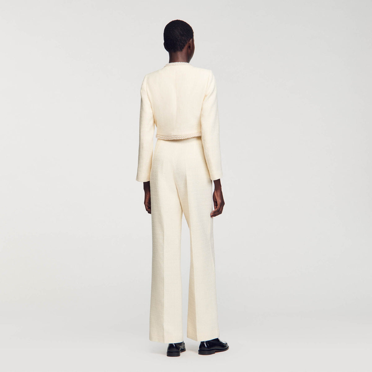 Sandro Tweed trousers