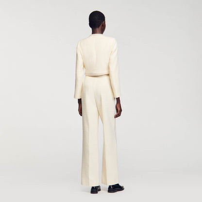 Sandro Tweed trousers