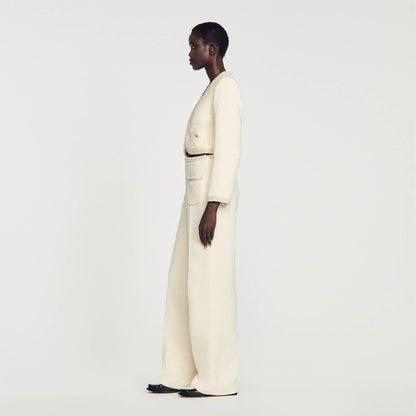 Sandro Tweed trousers