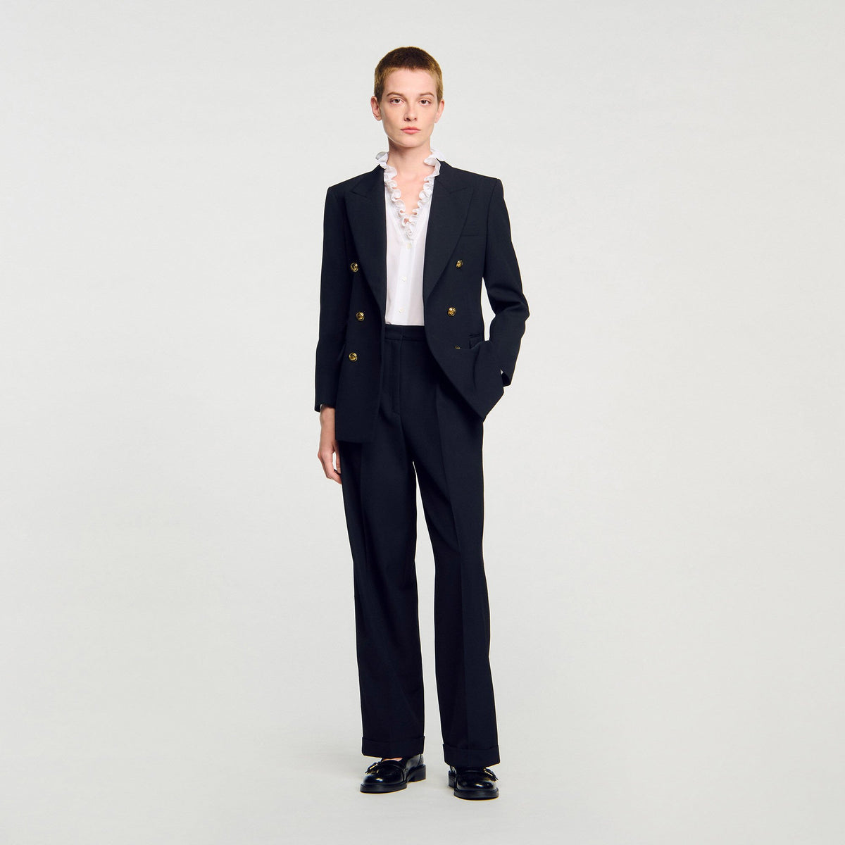 Sandro Straight-leg trousers