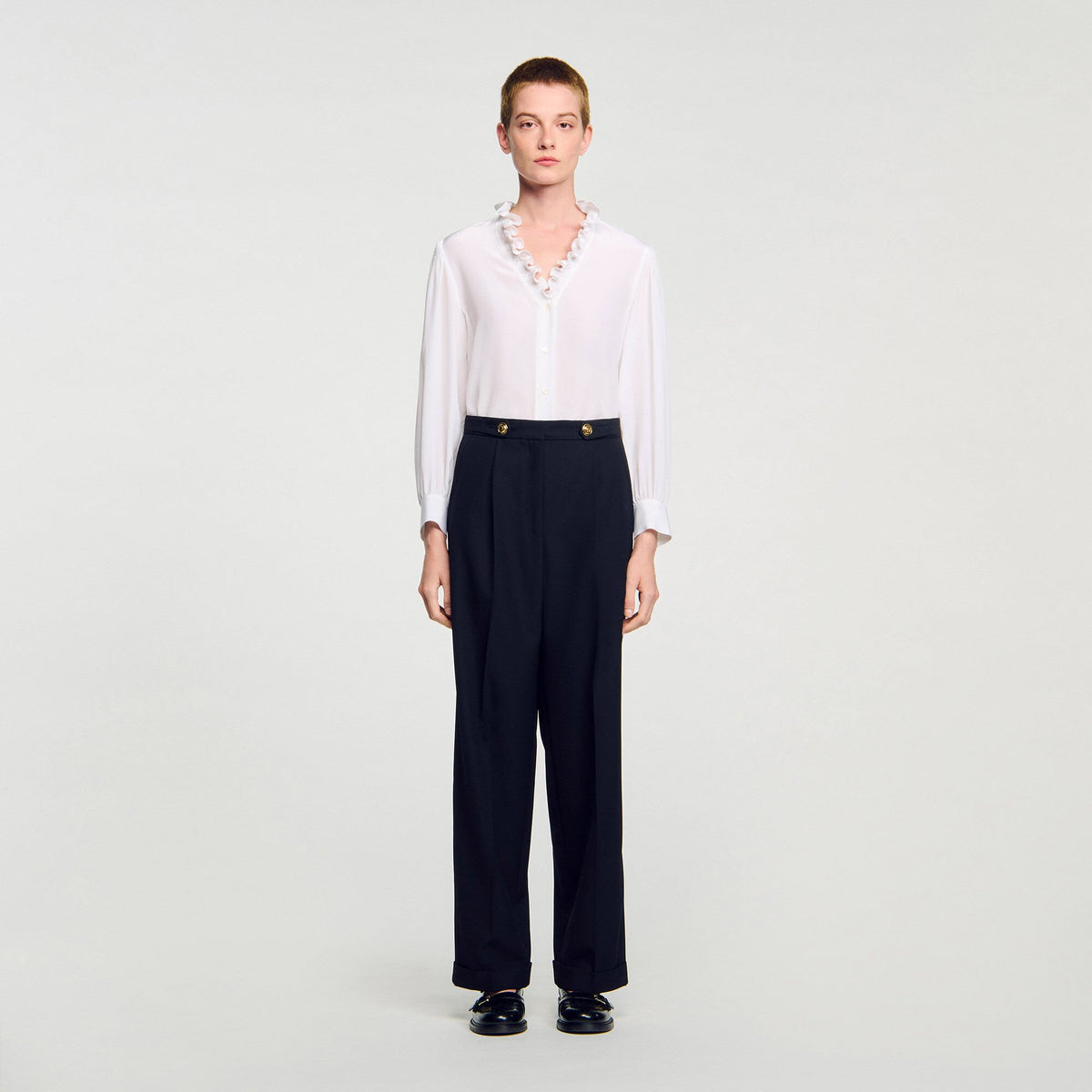 Sandro Straight-leg trousers