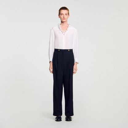 Sandro Straight-leg trousers