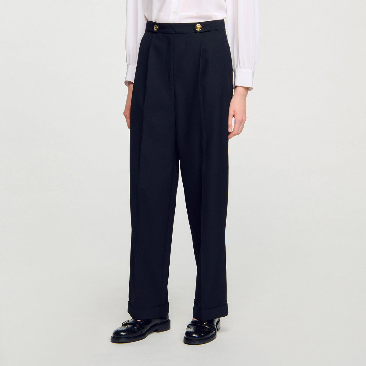 Sandro Straight-leg trousers