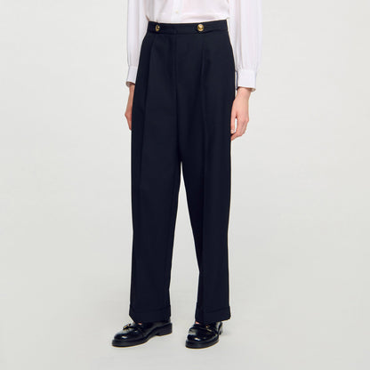 Sandro Straight-leg trousers