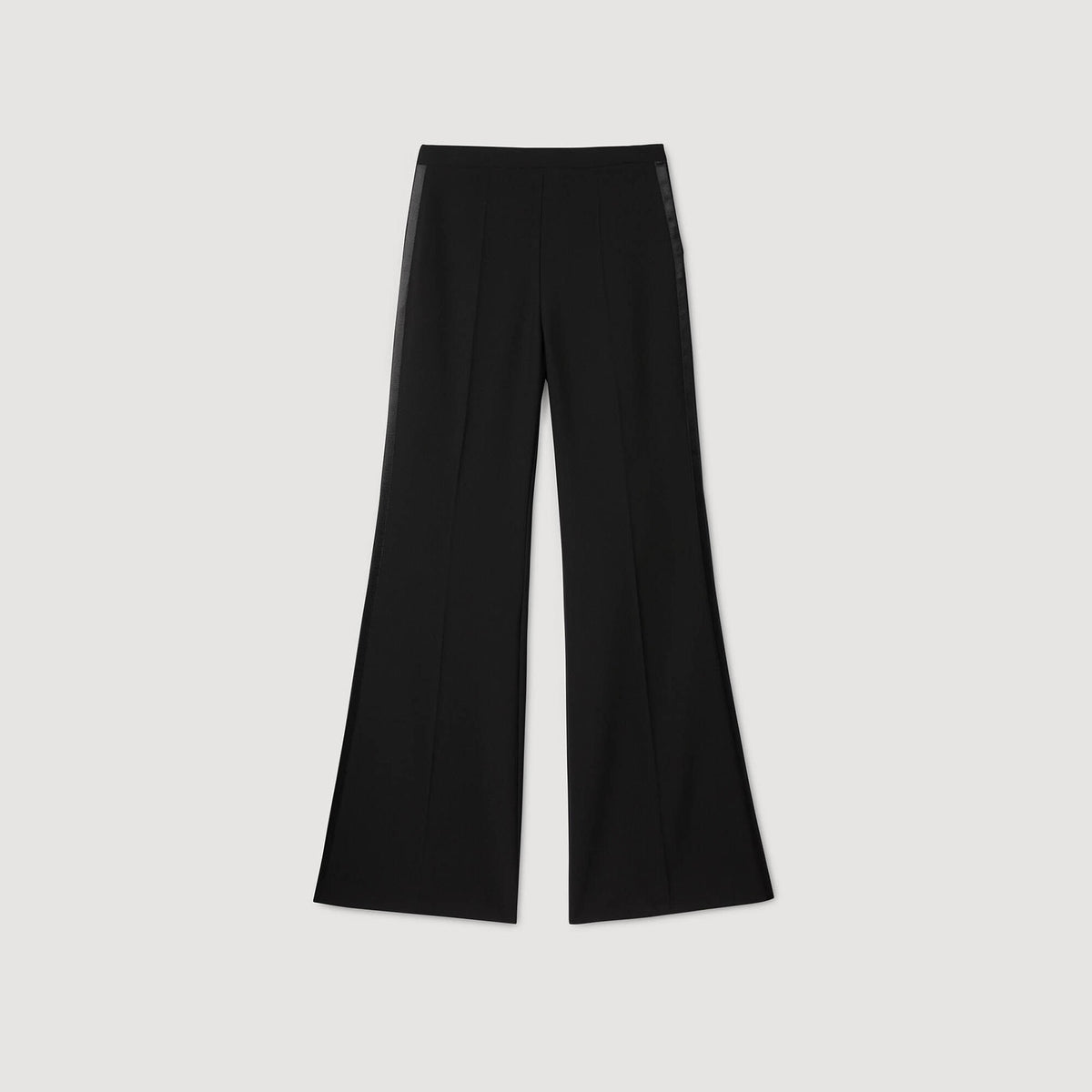 Sandro Satin stripe suit trousers