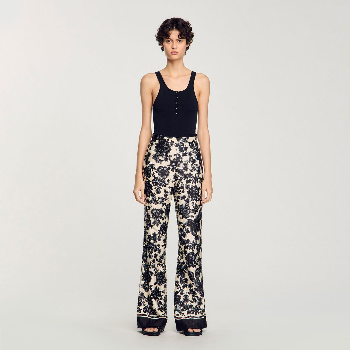 Sandro Floral pants