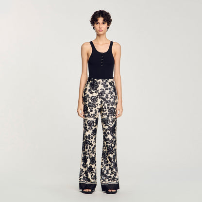Sandro Floral pants