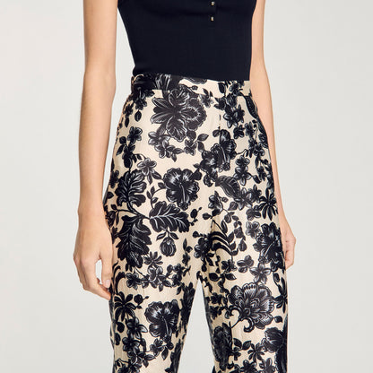 Sandro Floral pants
