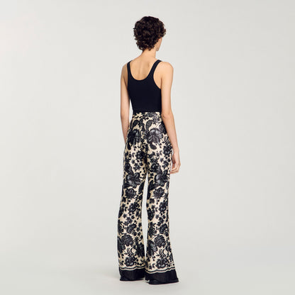 Sandro Floral pants