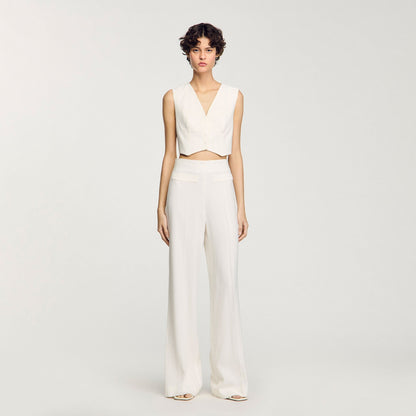 Sandro Sequin suit trousers