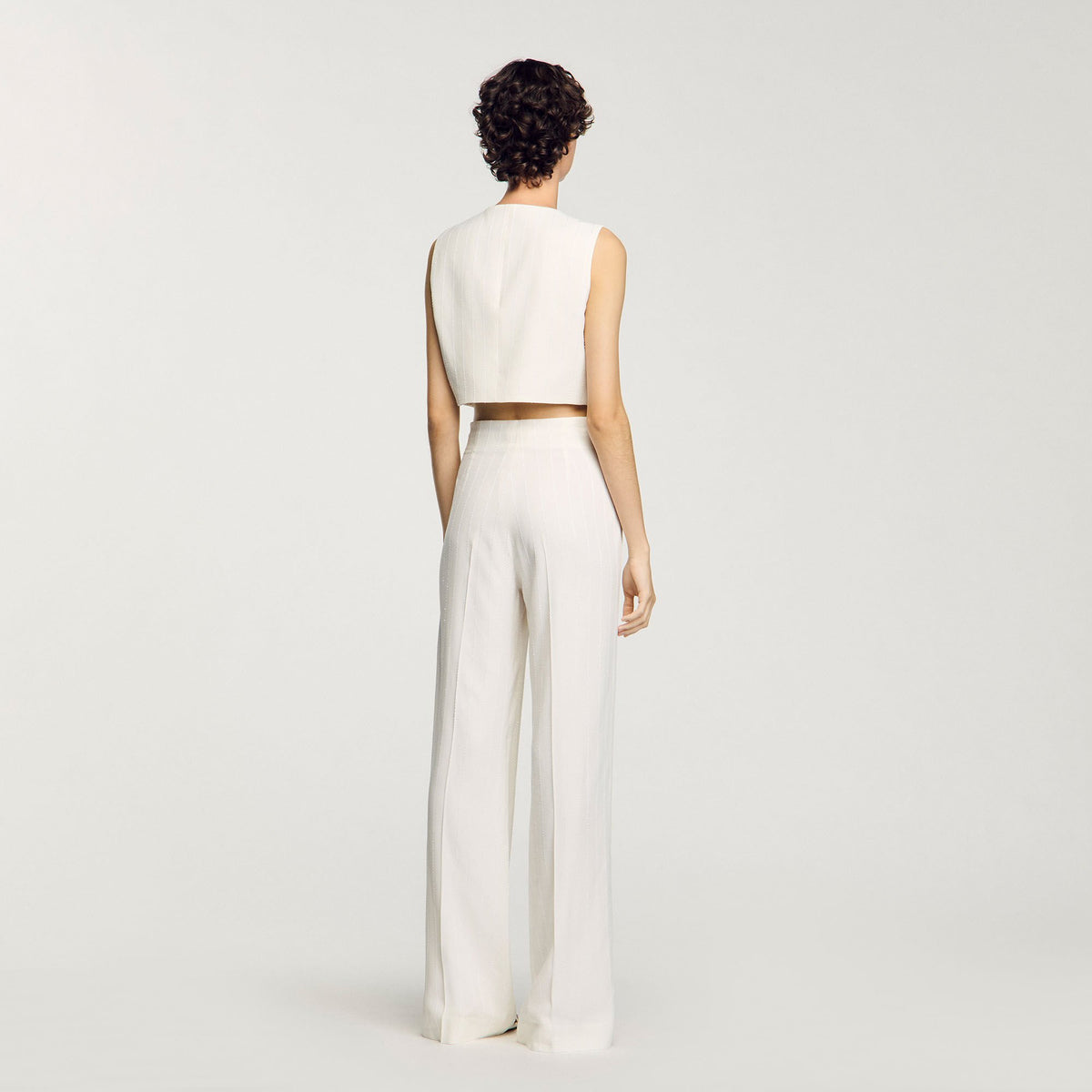 Sandro Sequin suit trousers