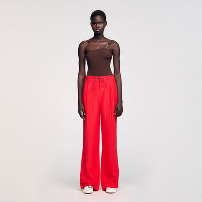 Sandro Drawstring trousers