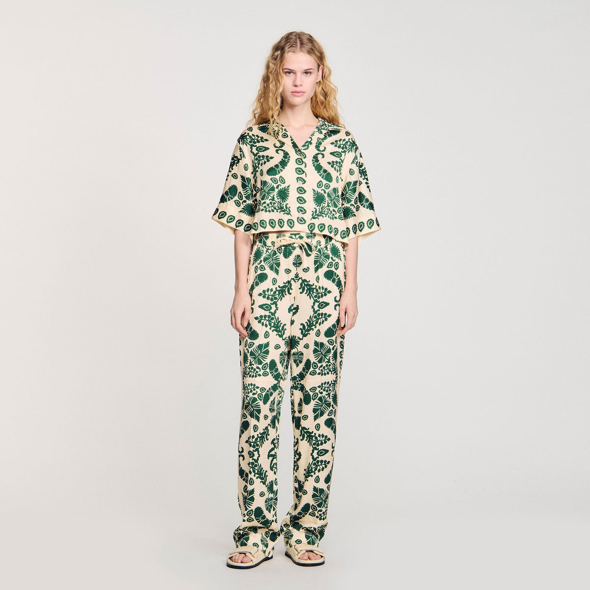 Sandro Floral pants