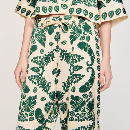 Sandro Floral pants