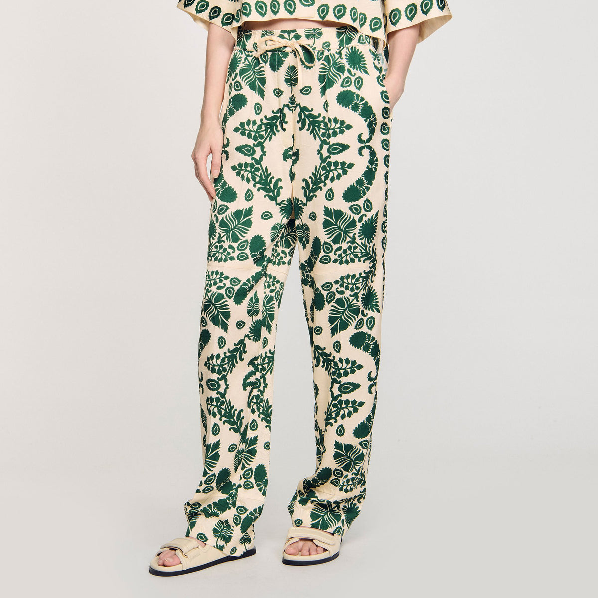 Sandro Floral pants
