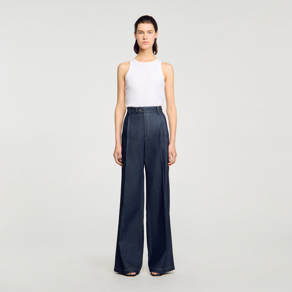 Sandro Denim suit trousers
