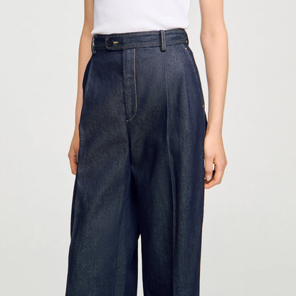 Sandro Denim suit trousers