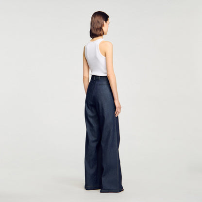Sandro Denim suit trousers