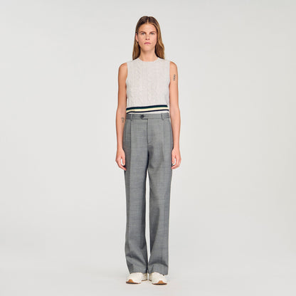 Sandro Straight-leg trousers