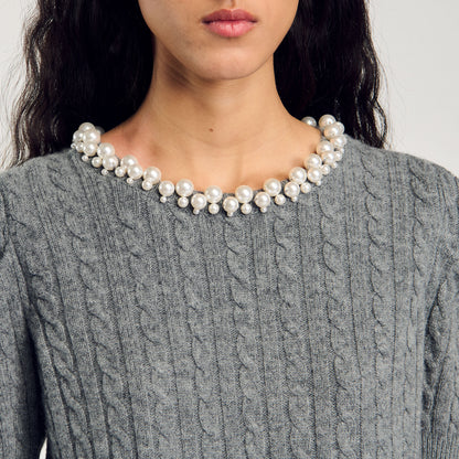 Sandro Cable knit sweater