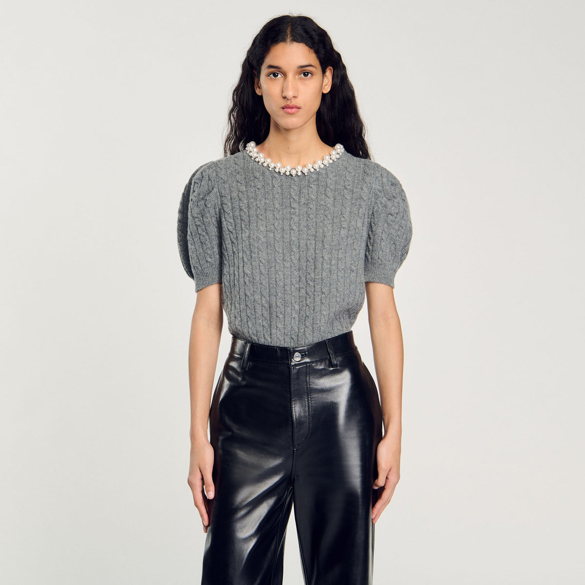 Sandro Cable knit sweater