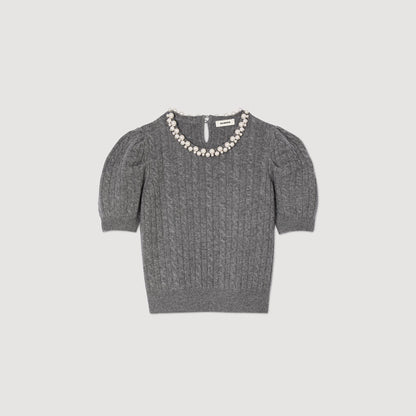 Sandro Cable knit sweater