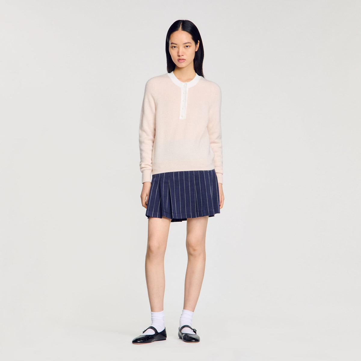 Sandro Wool and cashmere sweater