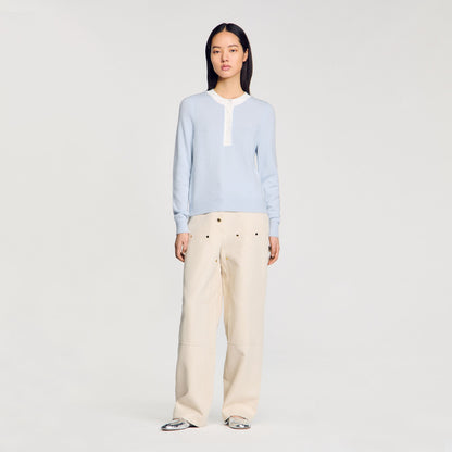 Sandro Wool and cashmere sweater