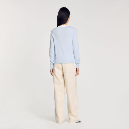 Sandro Wool and cashmere sweater