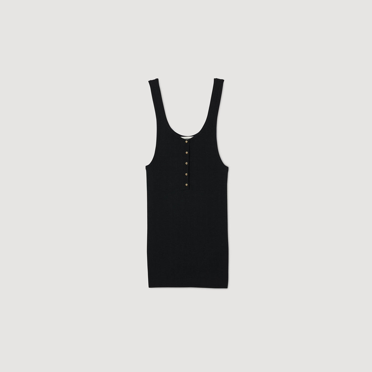 Sandro Rib knit vest top