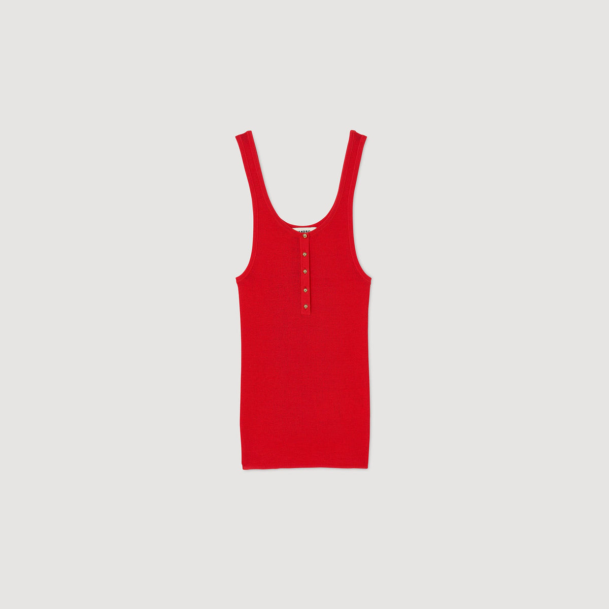 Sandro Rib knit vest top
