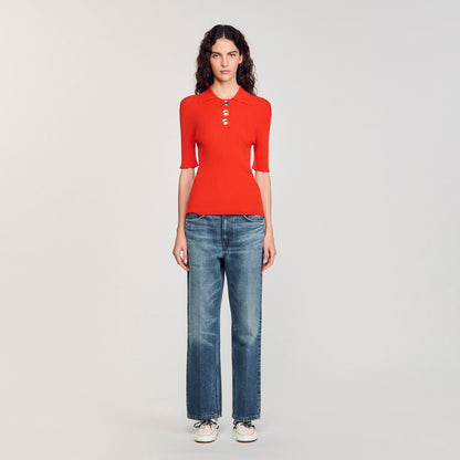 Sandro Polo-neck sweater