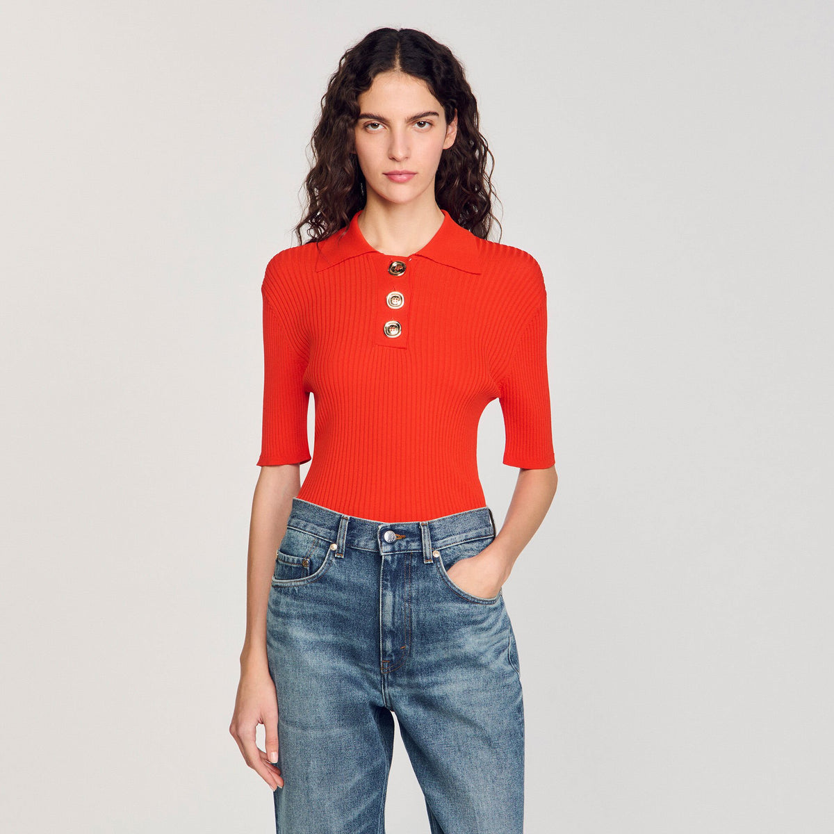 Sandro Polo-neck sweater