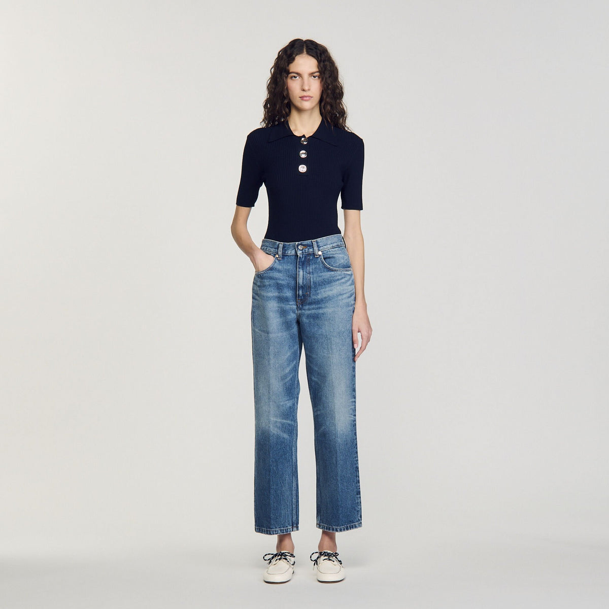 Sandro Polo-neck sweater