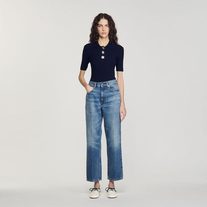 Sandro Polo-neck sweater