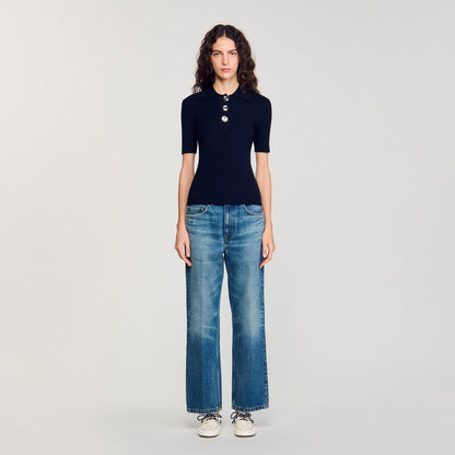 Sandro Polo-neck sweater