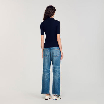 Sandro Polo-neck sweater