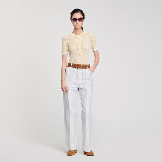 Sandro Short-sleeved sweater
