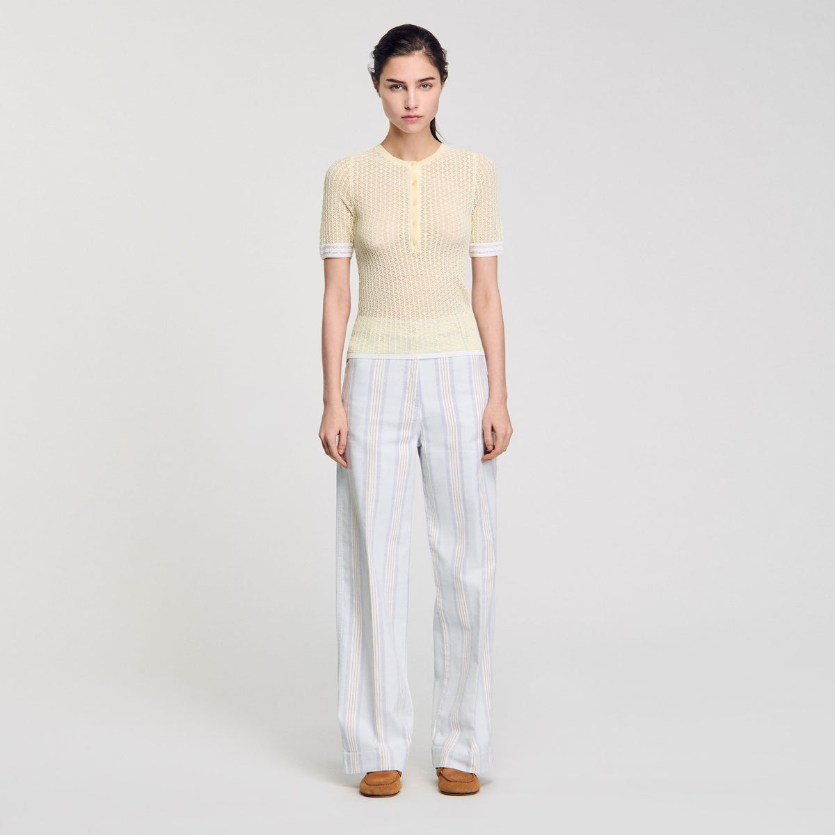 Sandro Short-sleeved sweater
