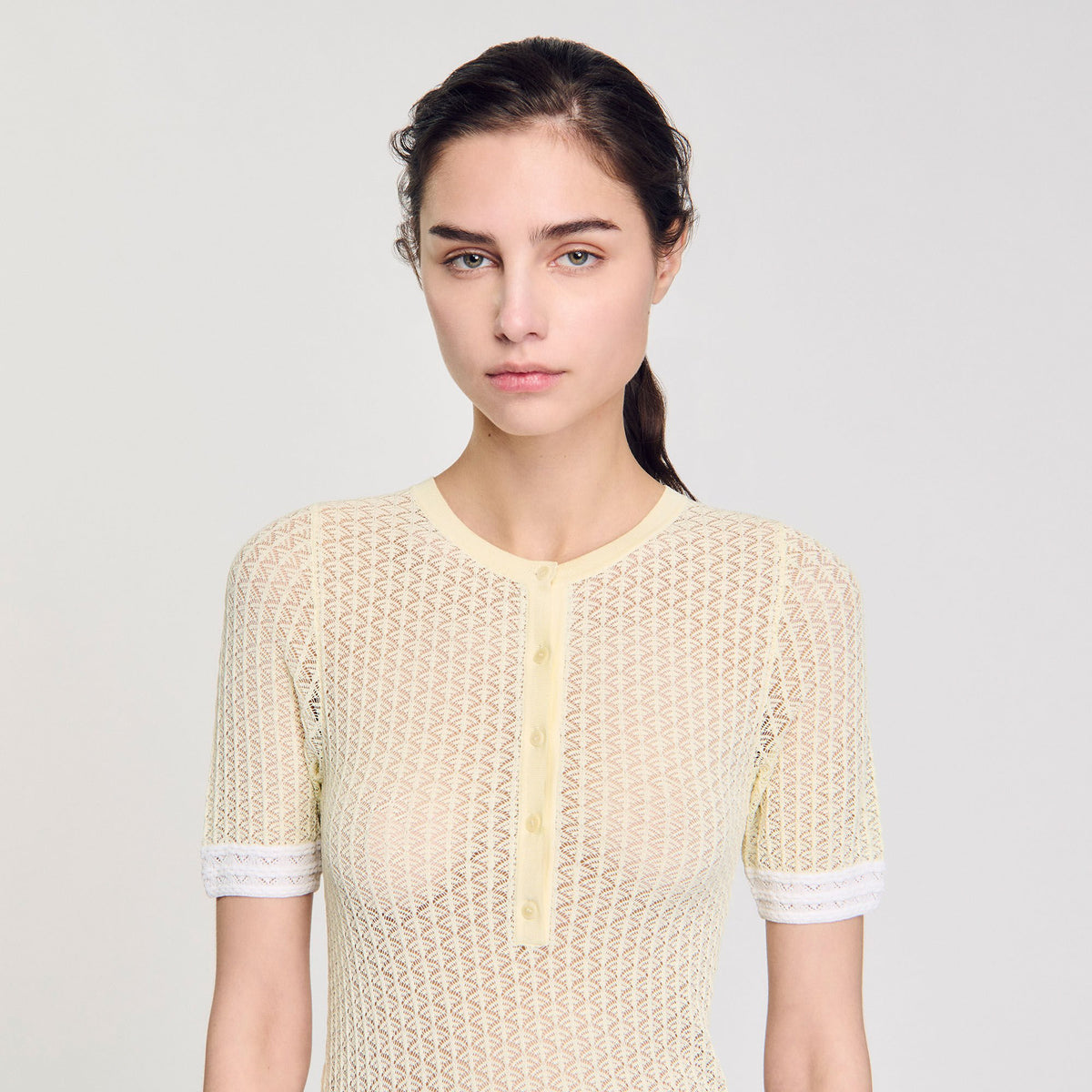 Sandro Short-sleeved sweater