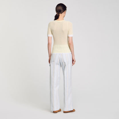 Sandro Short-sleeved sweater