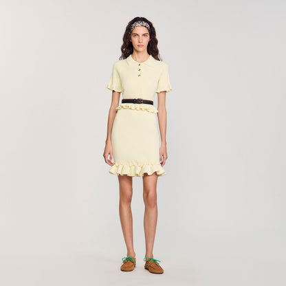 Sandro Flounced sweater