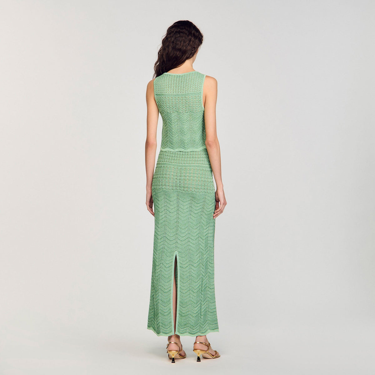 Sandro Decorative knit top
