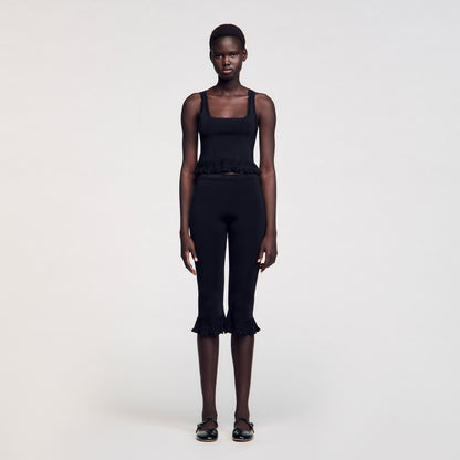 Sandro Ruffled top