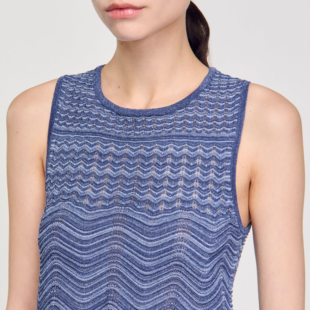 Sandro Glitter knit sweater